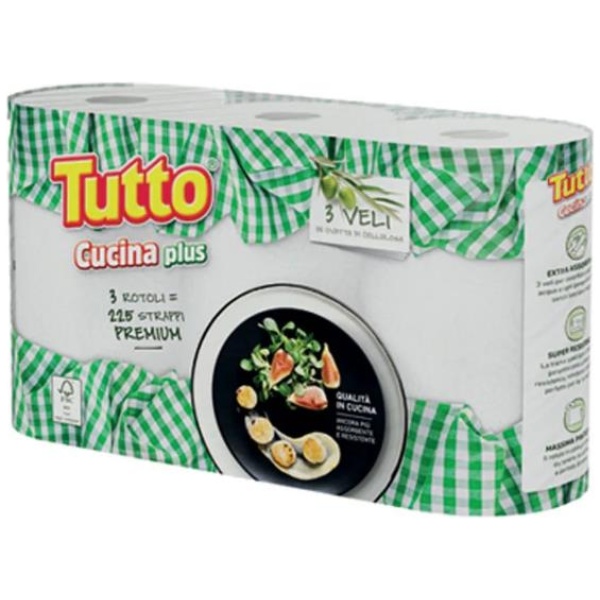 Tutto Cucina Plus x 3 Rotoli