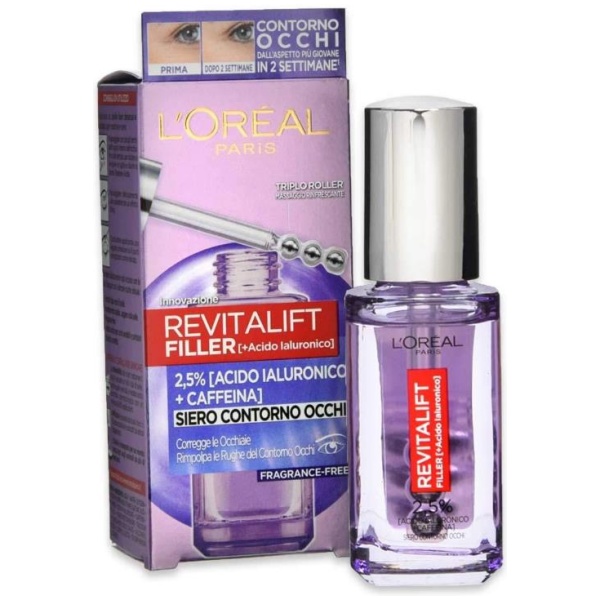 L'Oreal Revitalift Filler [HA] Siero Contorno Occhi