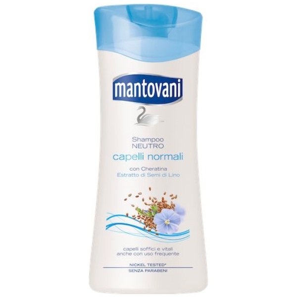 Mantovani Shampoo Neutro 400ml Capelli Normali
