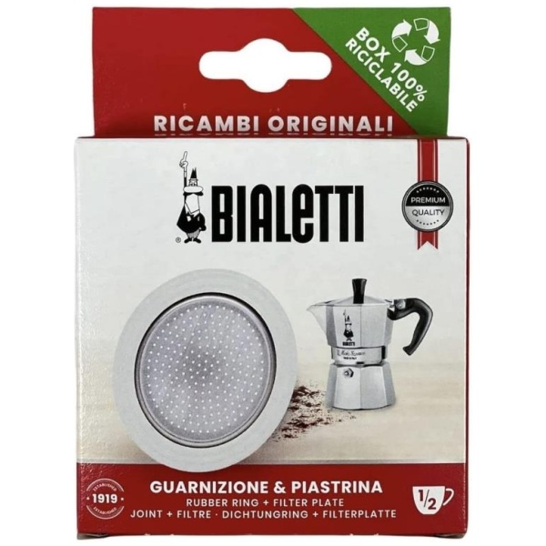 Bialetti Guarnizione + Piastrina 1/2 Tazza