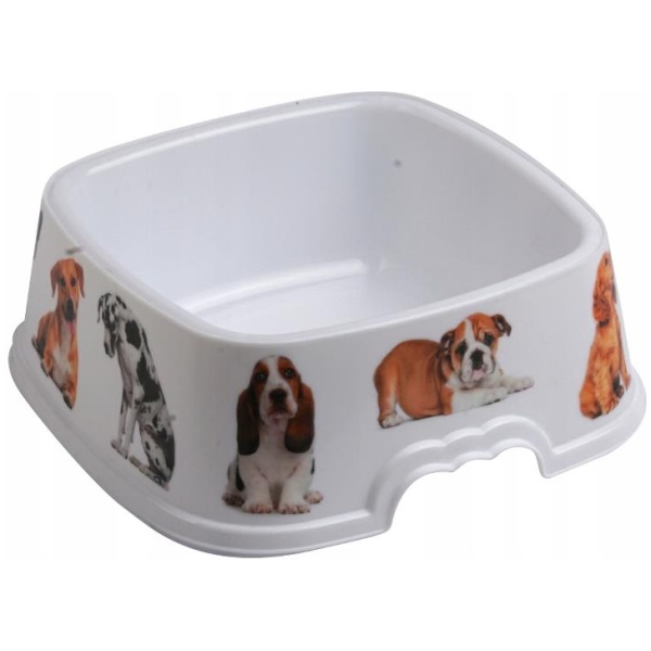 Ciotola Cani/Gatti Quadrata 1,6Lt
