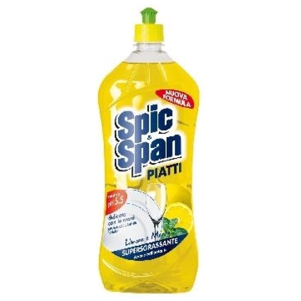 Spic & Span Gel Piatti 1000ml Limone e Menta