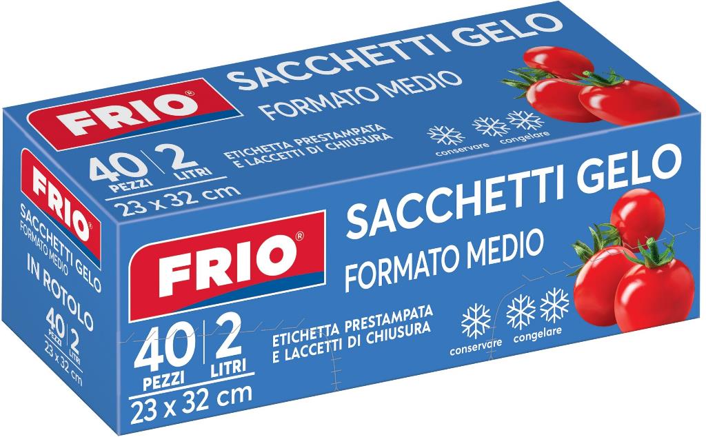 Frio Sacchetti Gelo 23x32 in Rotolo x 40 - Beauty & Beauty