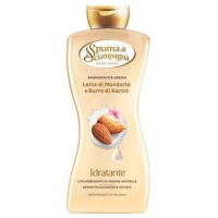 Spuma di Sciampagna Bagno 650ml Idratante Latte di Mandorle e Karitè