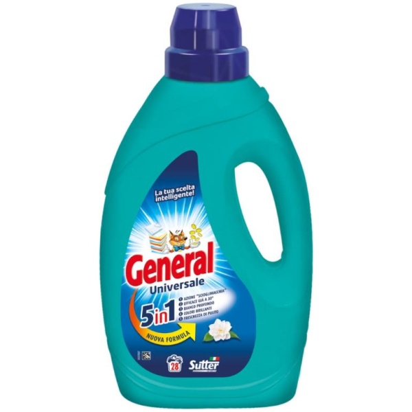 General Liquido Lavatrice 5in1 28 mis. Universale