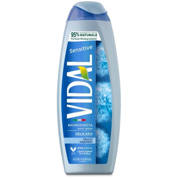 Vidal Bagnodoccia 500ml Talco Liquido