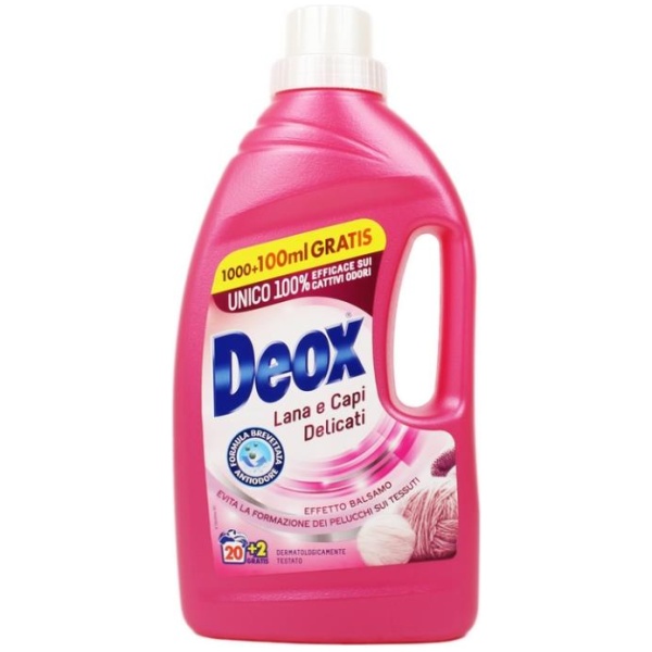 Deox Bivalente 20 Lavaggi Lana e Capi Delicati