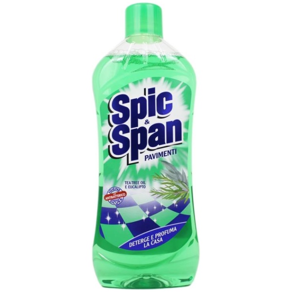 Spic & Span 1000ml Tea Tree Oil e Eucalipto