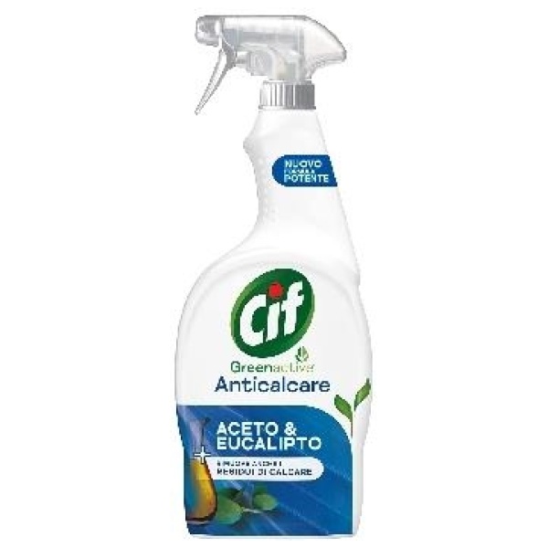 Cif Greenactive Anticalcare 900ml Vapo Aceto & Eucalipto