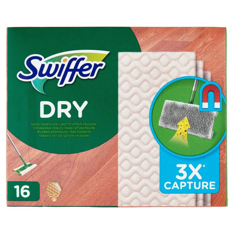 Swiffer Panni Ricambio x 16 Legno e Parquet - Beauty & Beauty