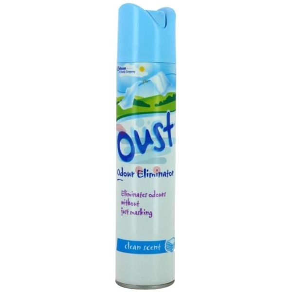 Oust Spray 300ml Clean Scent Imp.