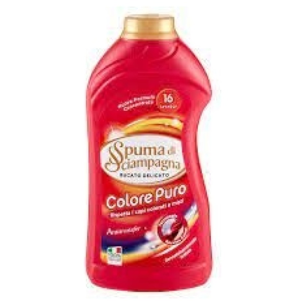 Spuma di Sciampagna Bucato 800ml Colore Puro