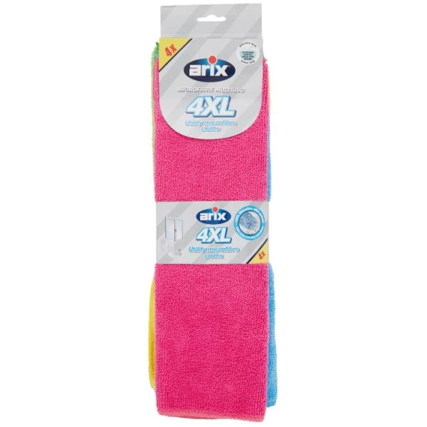 Arix 4XL Microfibre Multiuso x 4