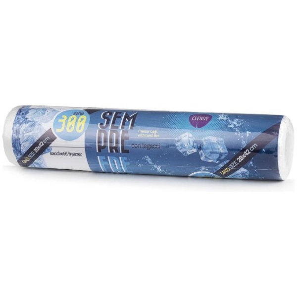 Clendy SempreFresko Sacchetti Freezer 28x42 Serie 300