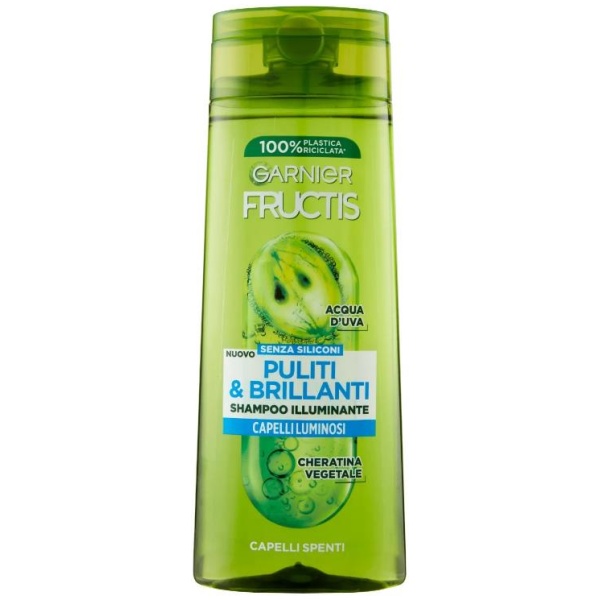 Fructis Shampoo 250ml Puliti & Brillanti