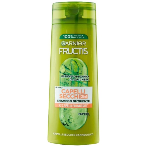 Fructis Shampoo 2in1 250ml Capelli Secchi