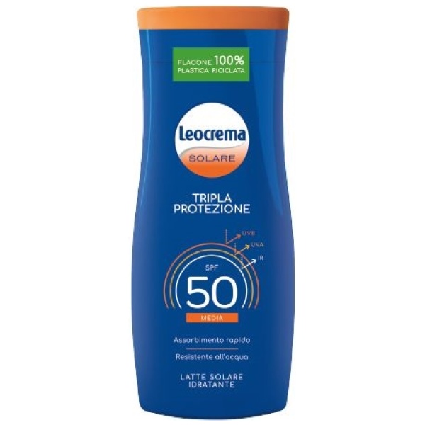 Leocrema Solare Latte Tripla Protezione FP50 200ml