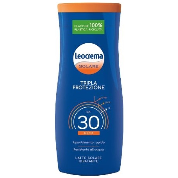 Leocrema Solare Latte Tripla Protezione FP30 200ml
