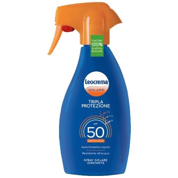 Leocrema Solare Spray Tripla Protezione FP50 250ml
