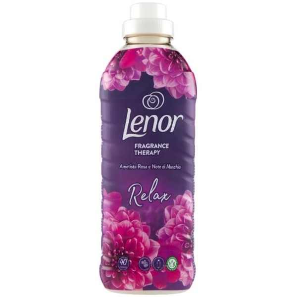 Lenor Ammorbidente 40mis. Ametista Rosa e Note di Muschio