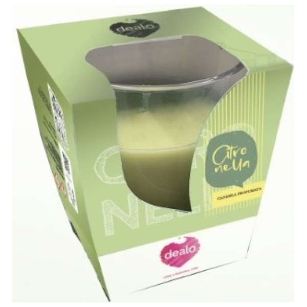 Dealo Candela Citronella Bicchiere 85gr