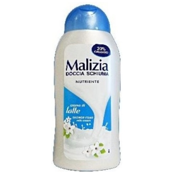 Malizia Doccia 300ml Crema di Latte
