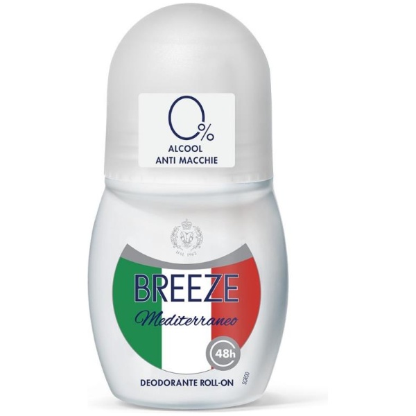 Breeze Deo Roll-On 50ml Mediterraneo