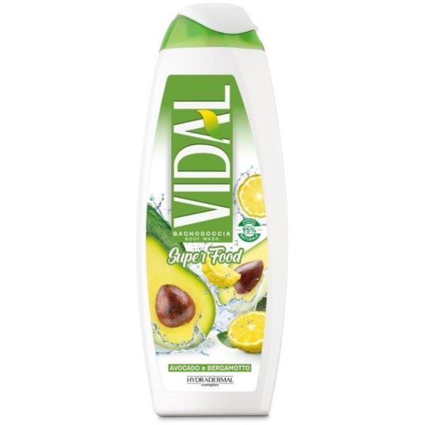 Vidal Bagnodoccia 500ml Avocado e Bergamotto
