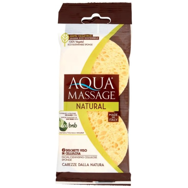 Arix Aqua Massage Natural Dischetti Viso in Cellulosa x 2