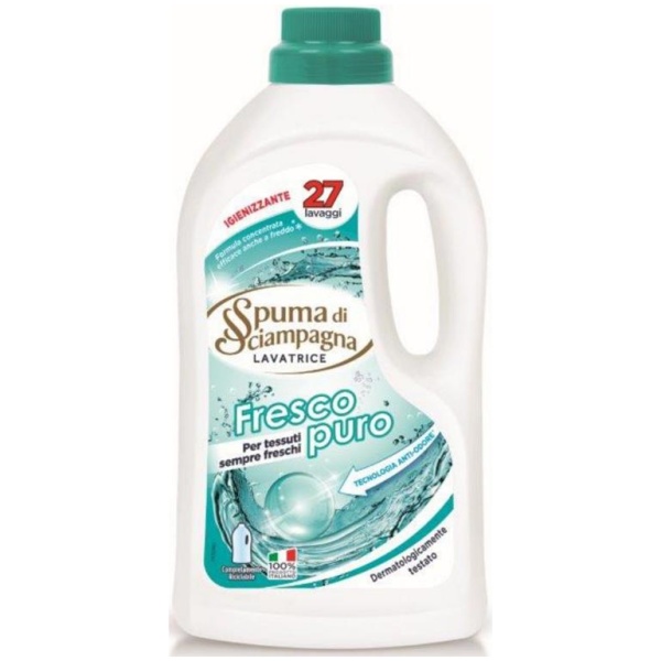 Spuma di Sciampagna Lavatrice 27lav. Fresco Puro