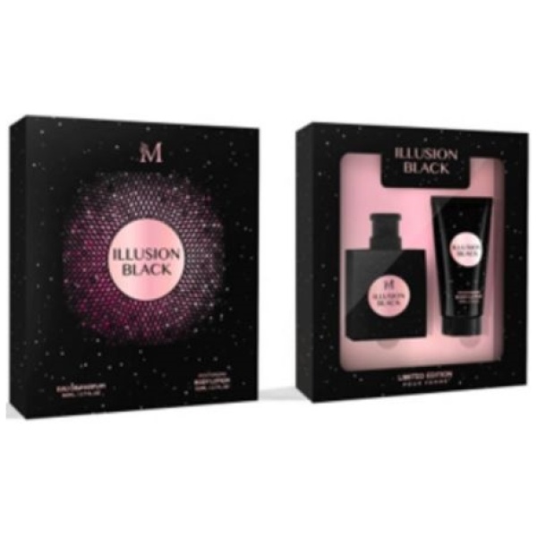 Illusion Black Kit Edp 50ml Vapo + Body Lotion 50ml