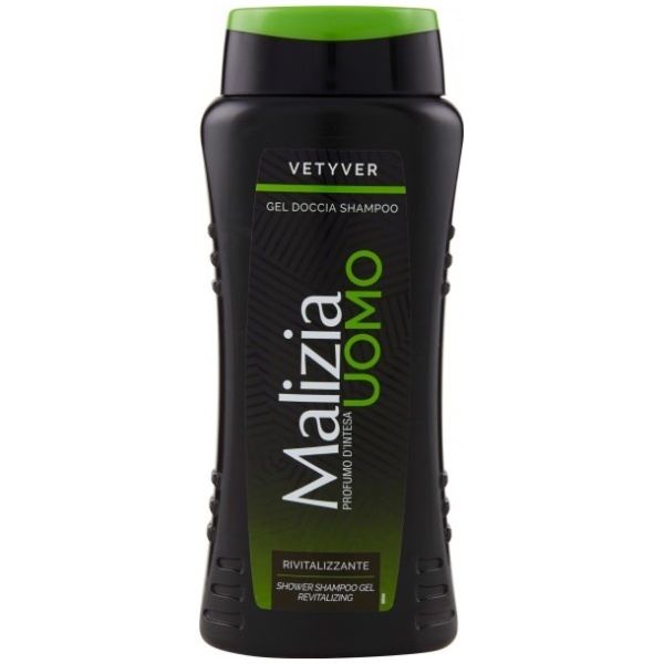 Malizia Uomo Gel Doccia Shampo 250ml Vetyver
