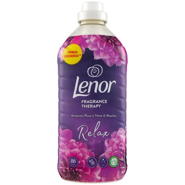 Lenor Ammorbidente 86mis. Ametista Rosa e Note di Muschio