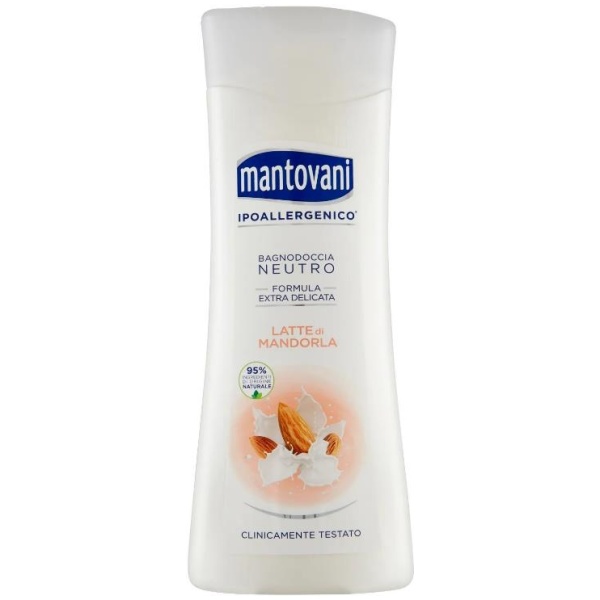 Mantovani Bagnodoccia Neutro 400ml Latte di Mandorla