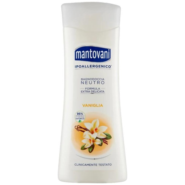 Mantovani Bagnodoccia Neutro 400ml Vaniglia