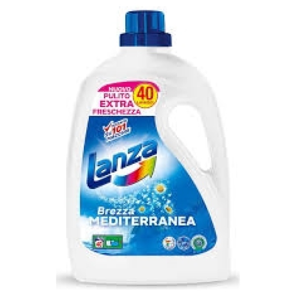 Lanza Liquido 40 Lavaggi Brezza Mediterranea