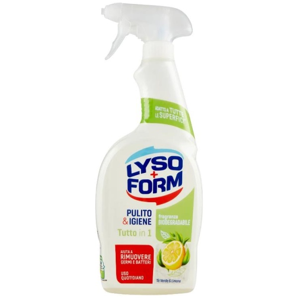 Lysoform Tutto in 1 700ml Tè Verde & Limone