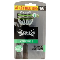 Wilkinson Xtreme 3 x 4+2 Black Edition Comfort