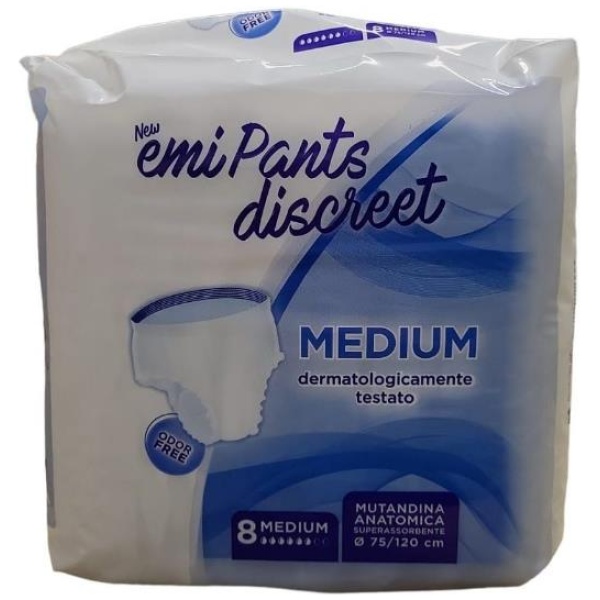 Emi Pants Discreet Medium x 8