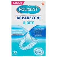Polident Compresse x 30 Apparecchi & Bite