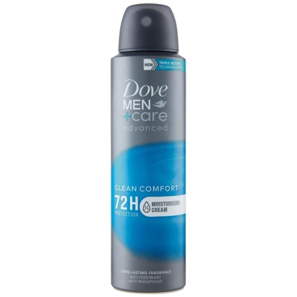 Dove Men +Care Advanced Deo Spray 150ml Clean Comfort