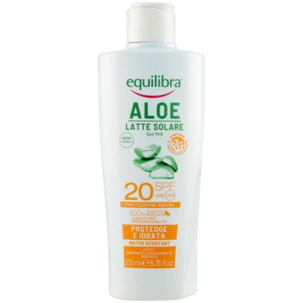 Equilibra Aloe Latte Solare 200ml SPF20