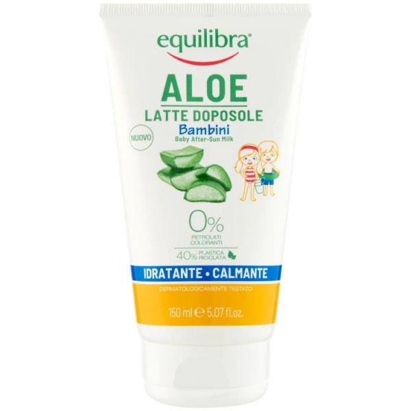 Equilibra Aloe Latte Doposole Bambini 150ml