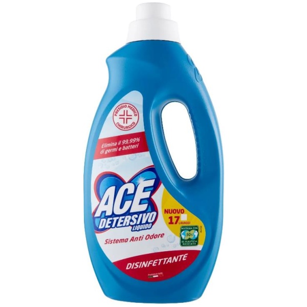 Ace Liquido Lavatrice 17 mis. Disinfettante