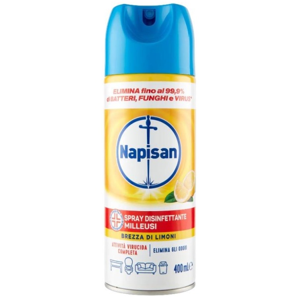 Napisan Spray Disinfettante Milleusi 400ml Brezza di Limoni