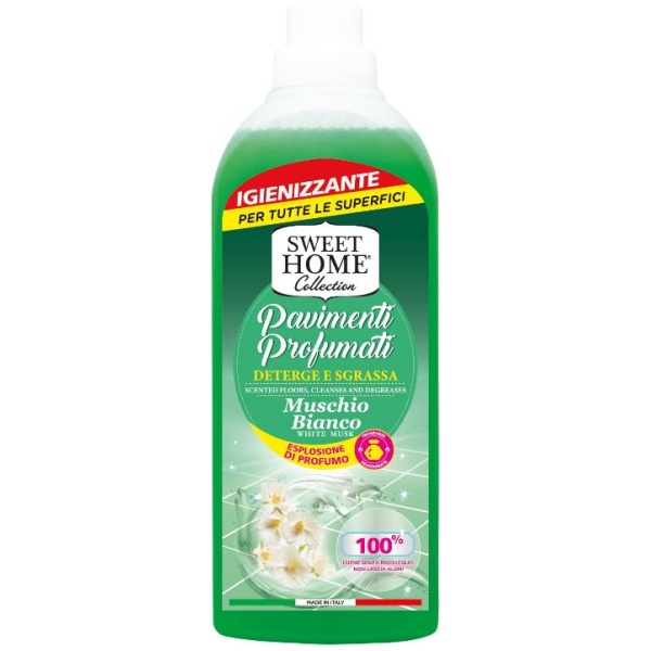 Sweet Home Pavimenti Profumati 1000ml Muschio Bianco