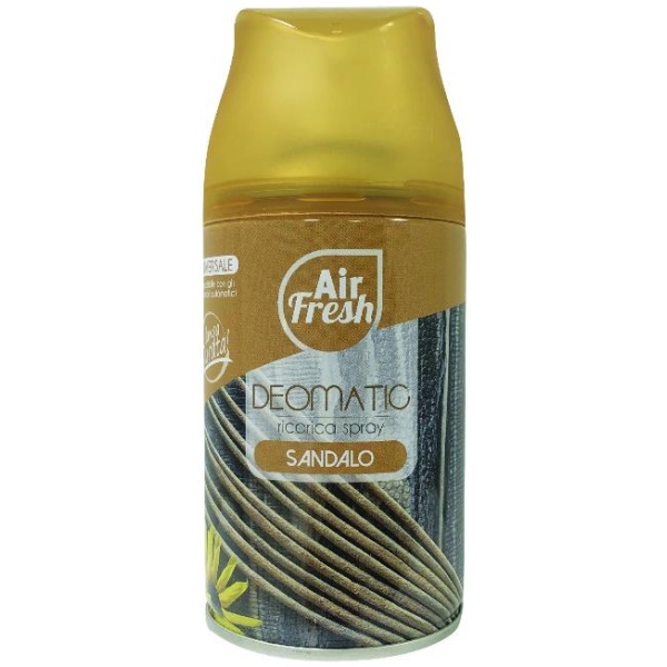 Air Fresh Deomatic Ricarica 250ml Sandalo