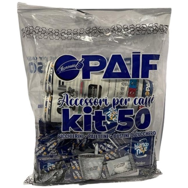 Paif Accessori Caffè Kit x 50