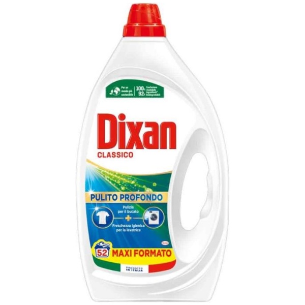 Dixan Liquido Lavatrice 52mis. Classico
