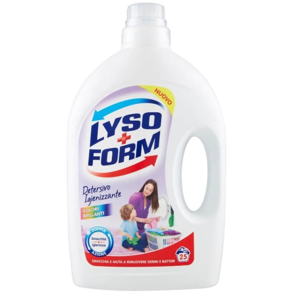 Lysoform Liquido Lavatrice 25mis. Colori Brillanti